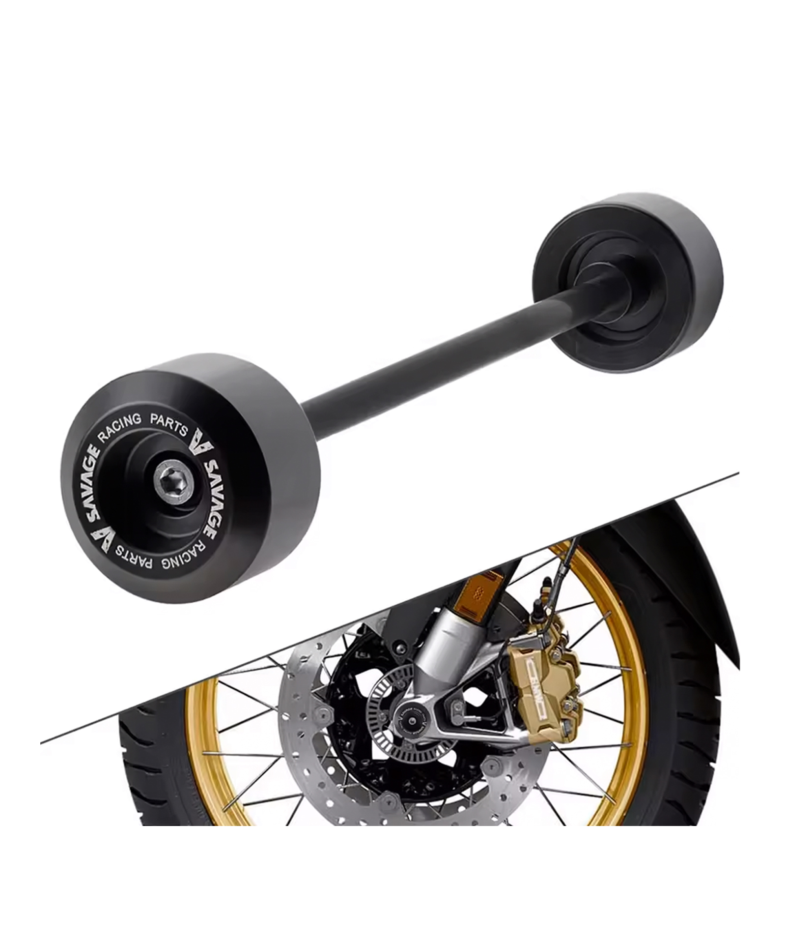 BMW-için-R1250GS-R1200GS-AD-R1200RT-R1250RT-R1250-GS-RT-motosiklet-Ön-Aks-Koruma5